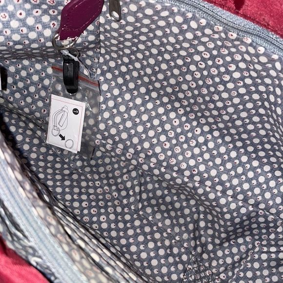 Travelon purse! EUC! Burgundy! 15”W and 9”high! - Picture 5 of 6